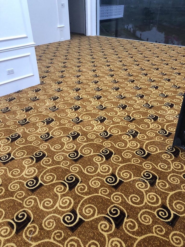 Thảm hoa văn khách sạn hấp dẫn khách hàng