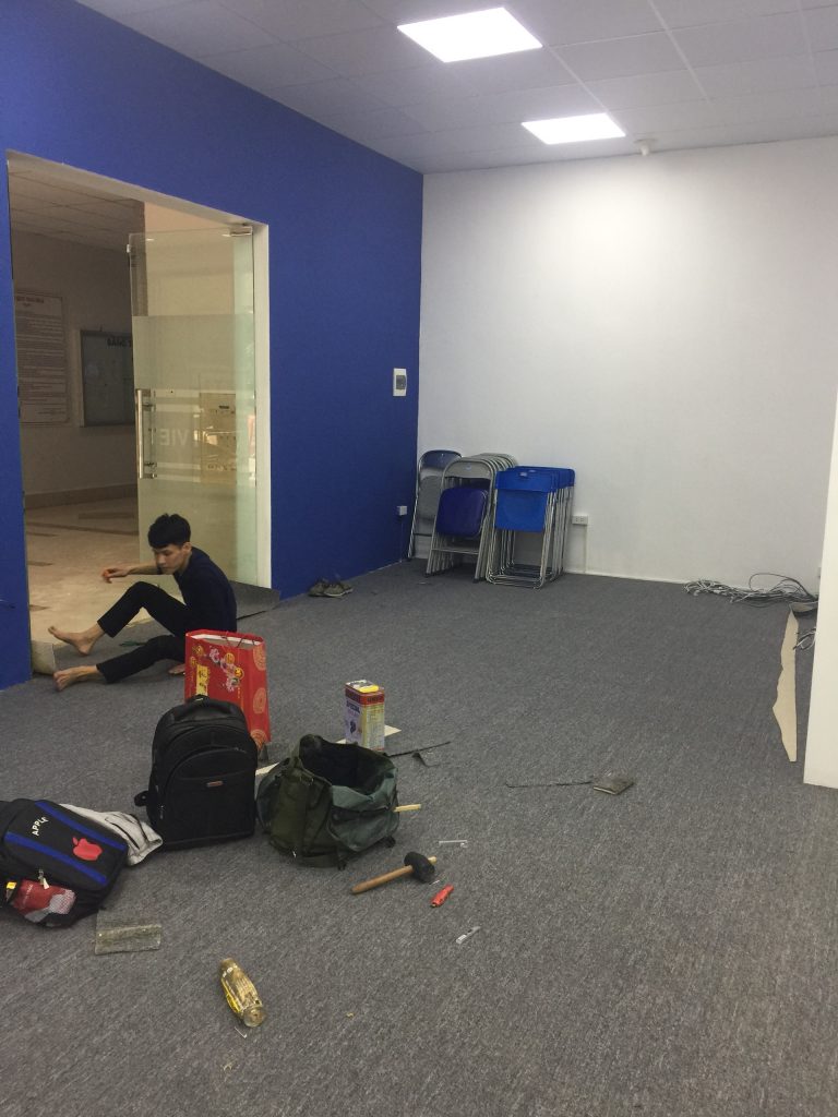 Mỗi chi tiết đều được làm vuông vức không hề bị gấp khúc hay cong vênh