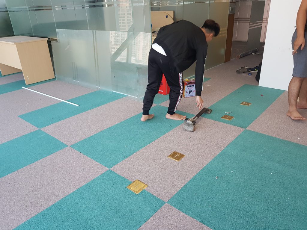 Thảm trải khách sạn sáng tạo 