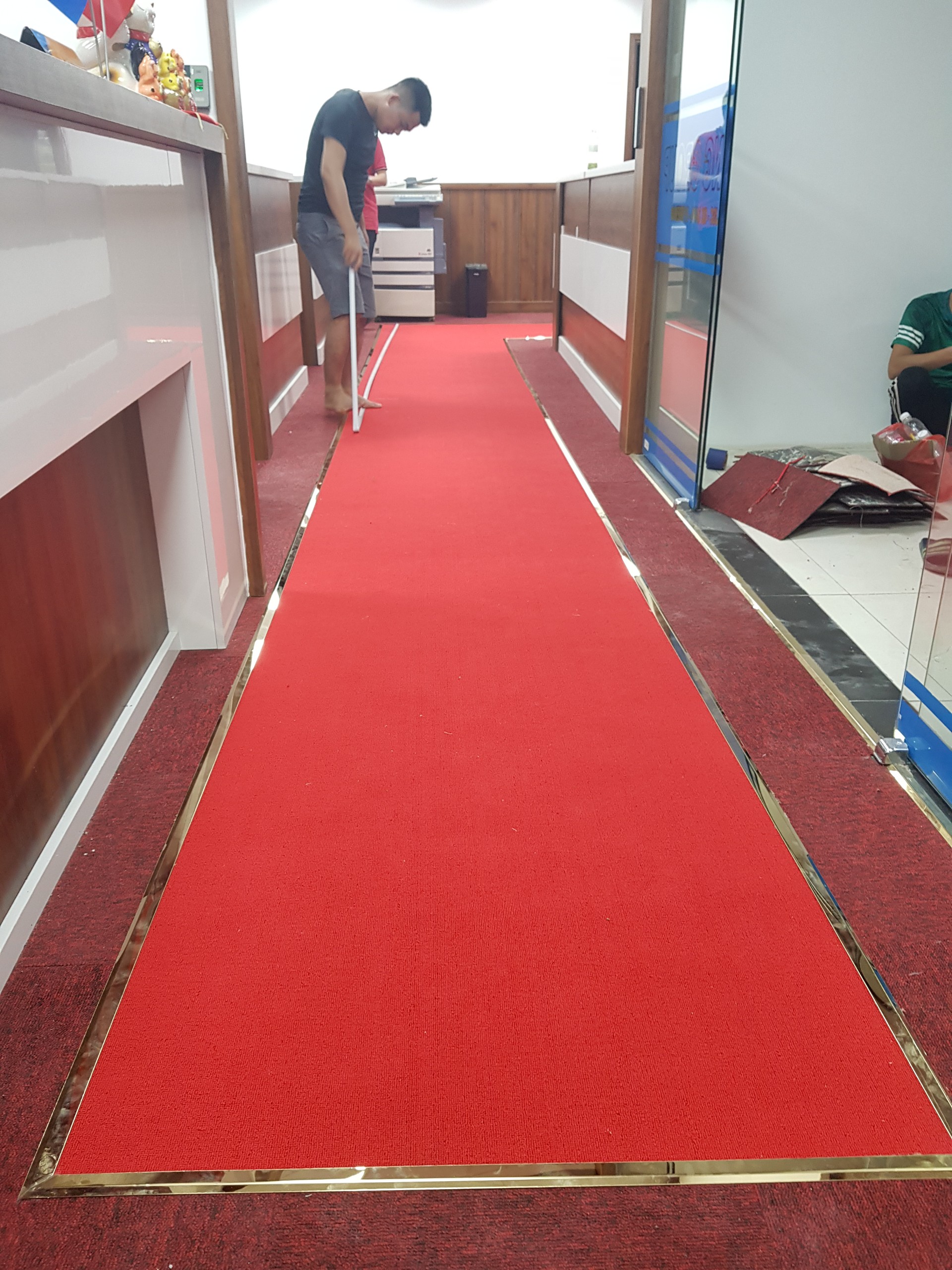 Thảm trải sân khấu tại Hà Nội