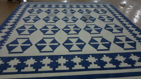 Mẫu thảm len dệt tay 01