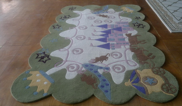 Mẫu thảm len dệt tay 04