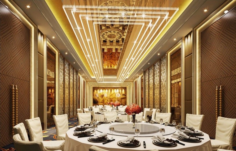 Thiết kế sảnh tiệc sang trọng