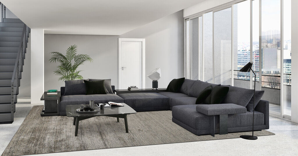 Thảm dưới ghế sofa 3