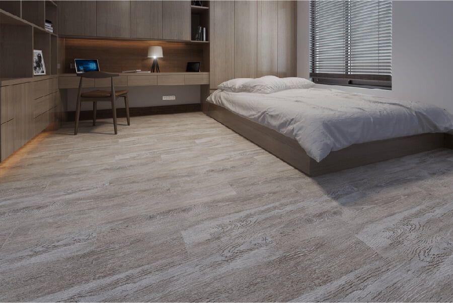 Hình ảnh công trình thi công tấm PVC trải sàn