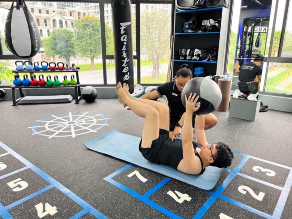 thảm cao su tập gym