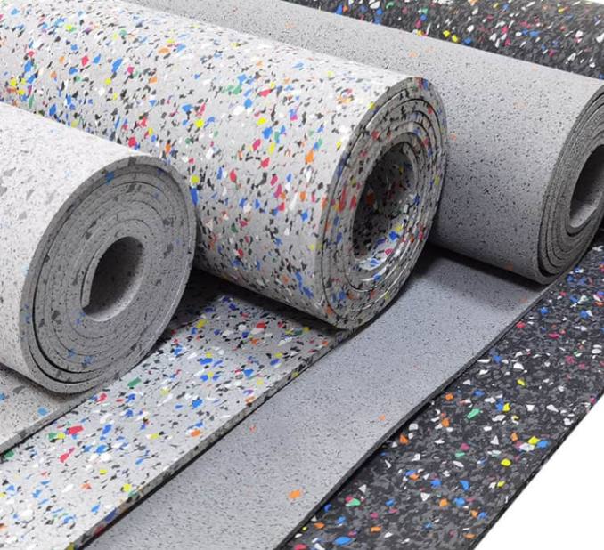 Các loại thảm sàn cao su phòng gym phổ biến hiện nay