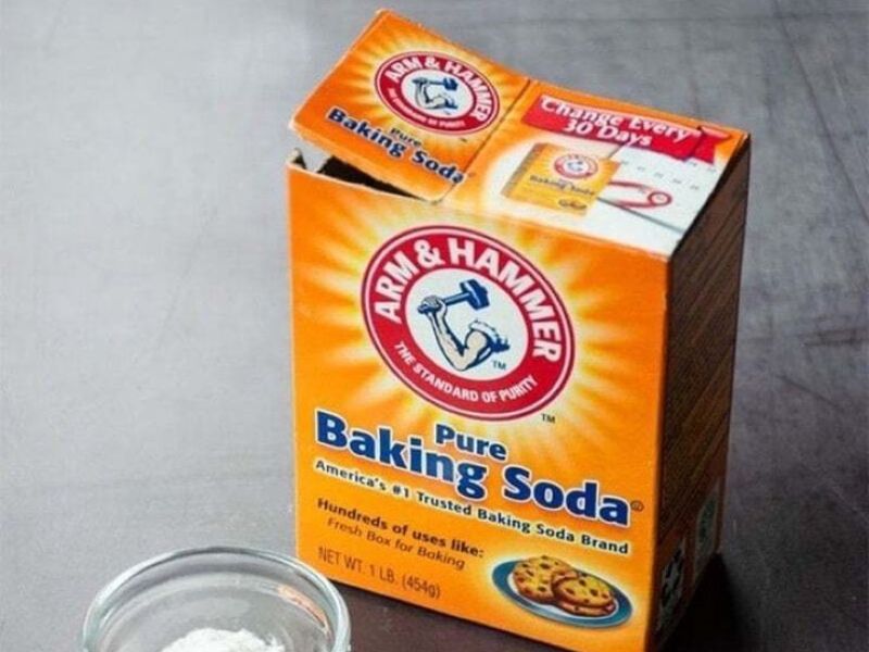Giặt thảm bằng baking soda